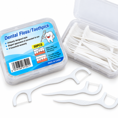 Dental Floss Toothpick